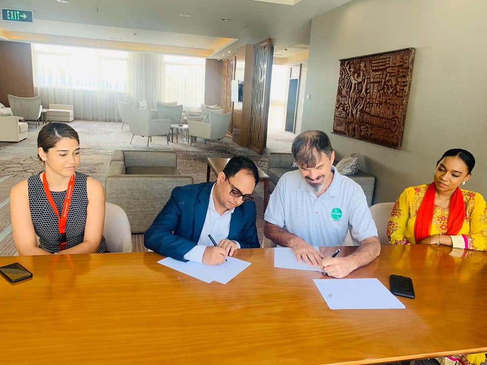 MOU Signing with Guyana Tourism Authority