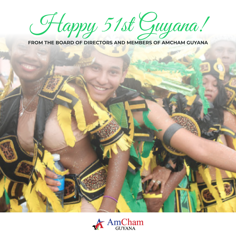 Happy Republic Day from AmCham Guyana!
