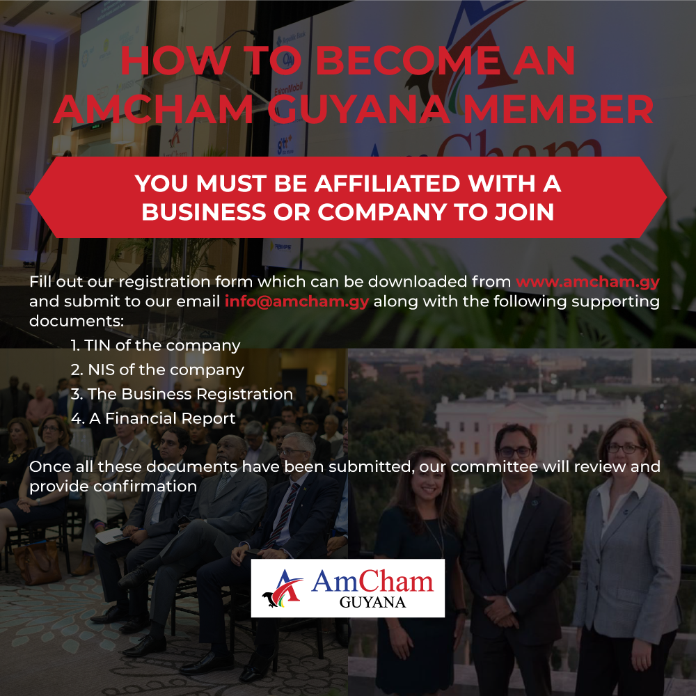 How to become an AmCham Guyana Member