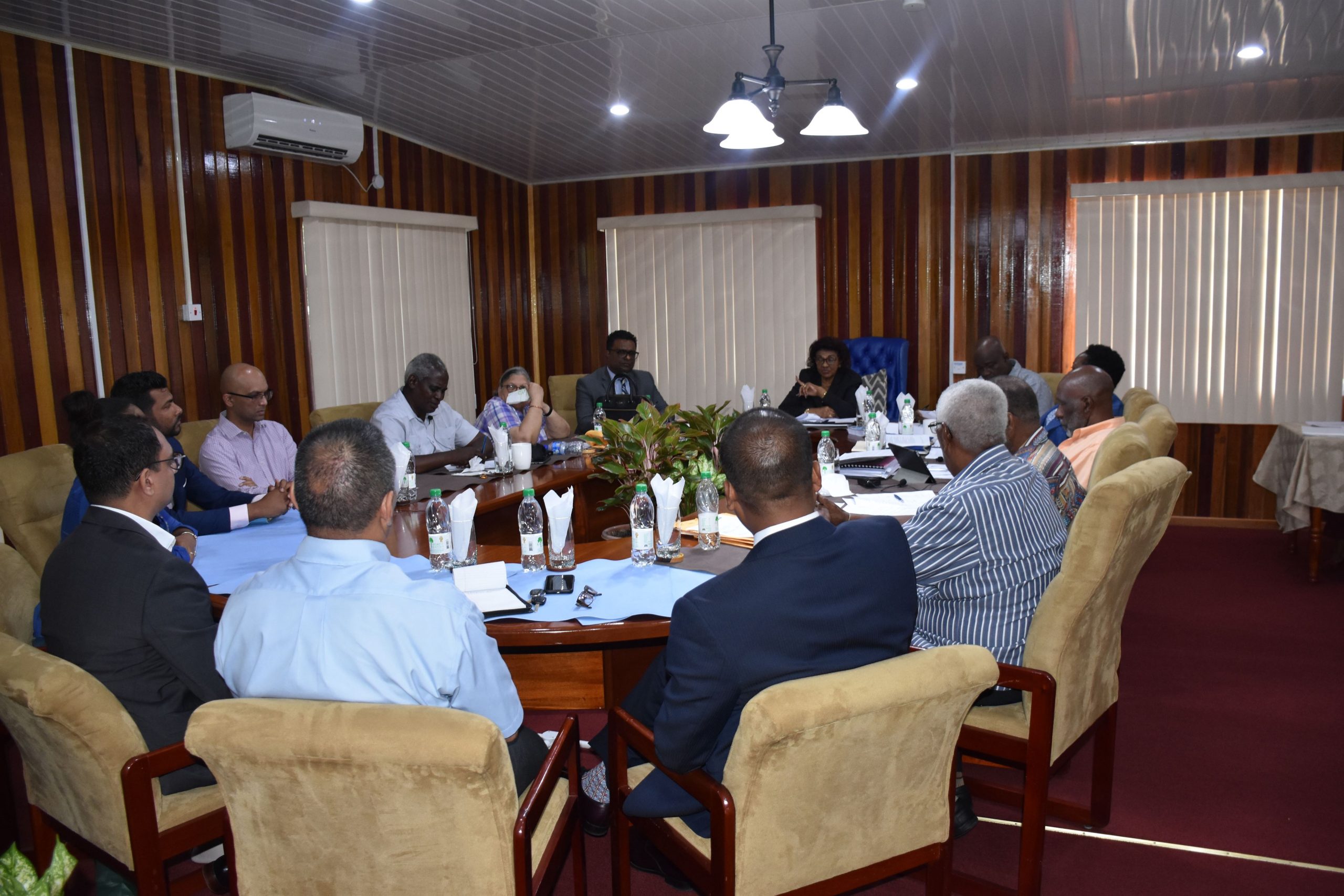 Meeting with GECOM Guyana