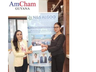 N&S ALGOO INC. with Amcham Guyana